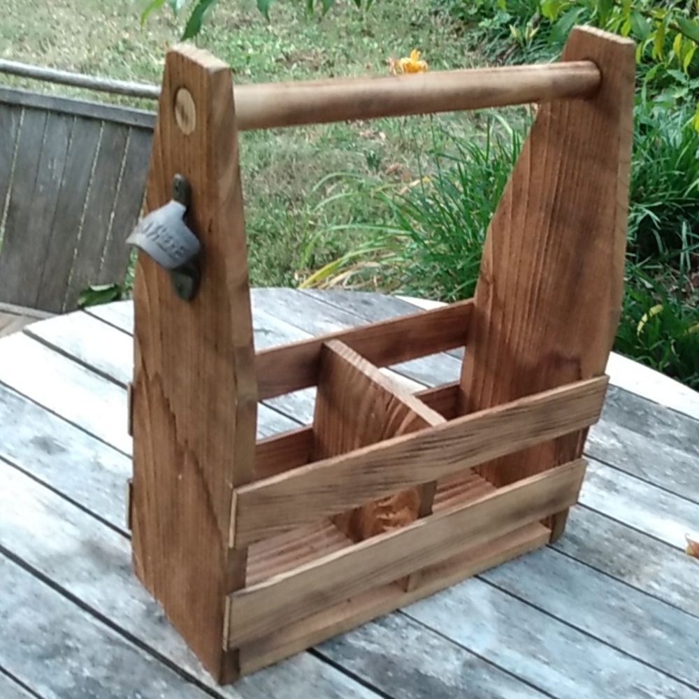 Beer Bottle and Growler Caddy